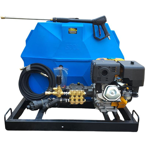 High pressure washer 500l - 248 bar bakkie skid