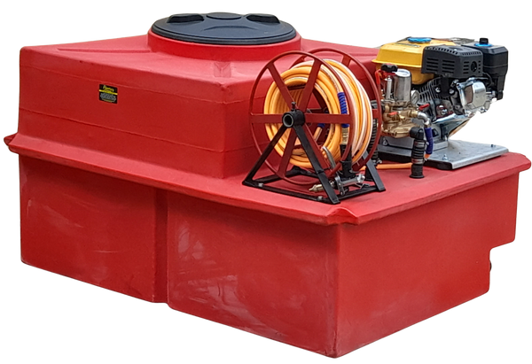 650l Water Bowser 35bar-1-outlet Direct Drive bakkie sakkie unit