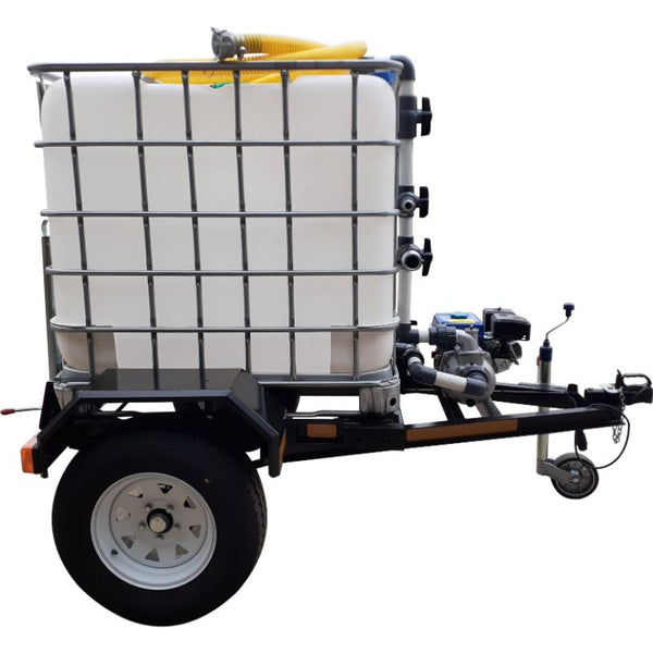 Fire fighter 1000l trailer unit - 2.5 bar - executive unit