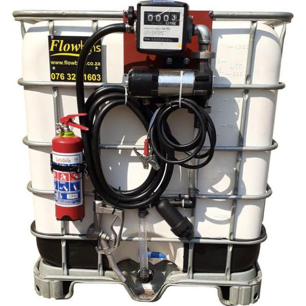 1000lt Mobile Diesel bowser unit -85lpm 12v (Piusi)
