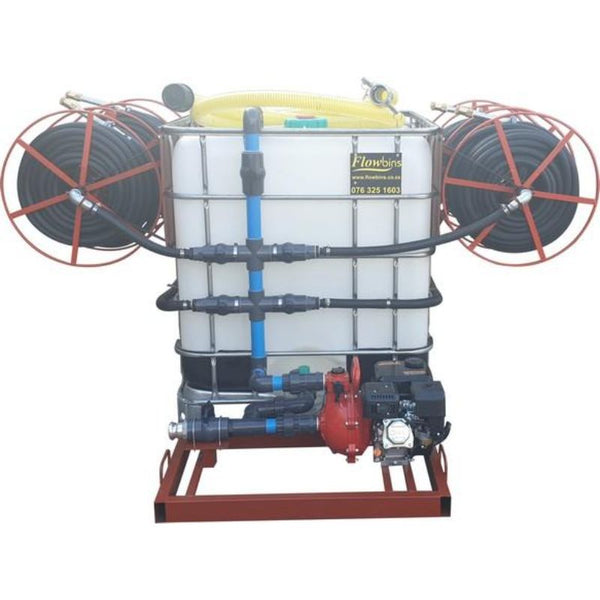 Water bowser custom 9.5 bar 4 hose reels bakkie skid unit