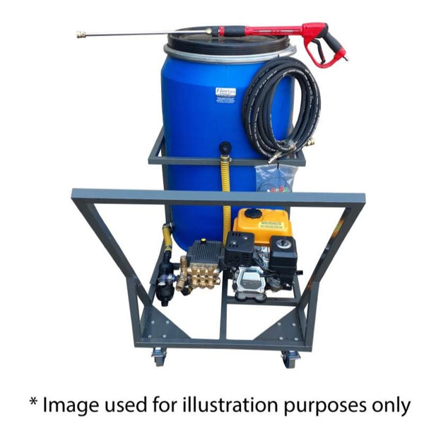 210l High pressure washer trolley units