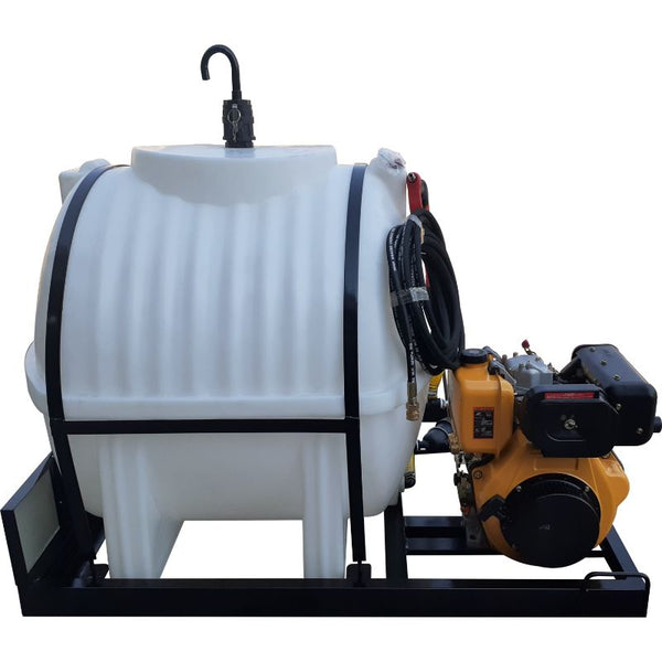 industrial high pressure washer unit 600l 241 bar diesel unit