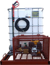 Pressure washer 186bar with pump cage 1000lt Flowbin , stationary / bakkie unit