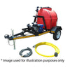 600l water bowser trailer unit unbraked