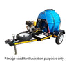 600lt High pressure washer trailer