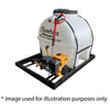 600lt mobile high pressure washer unit