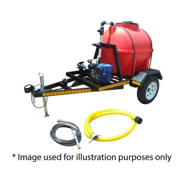 600l water bowser trailer unit unbraked