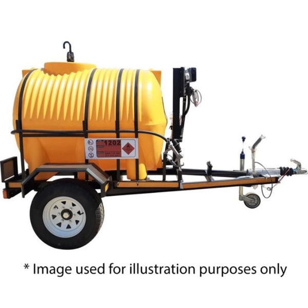 1500l diesel tank trailer units