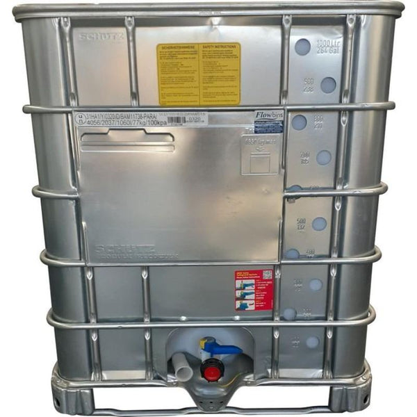 New 1000lt Flowbin tank NCSX340 Anti-static Chemical grade