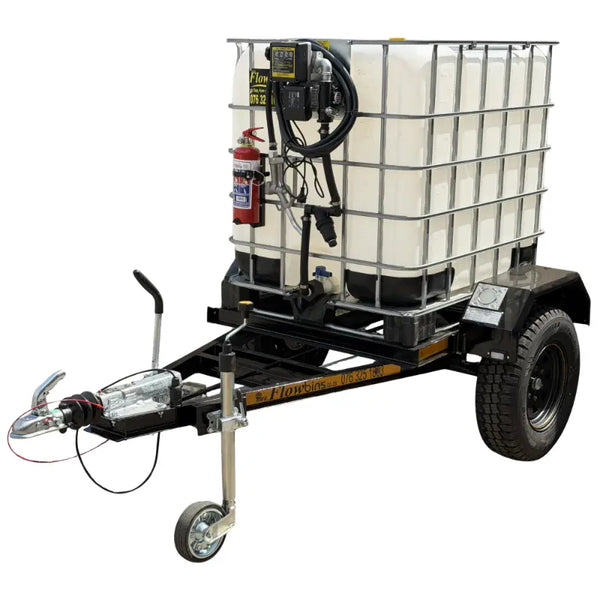 1000l Diesel Braked Trailer 56lpm 220v