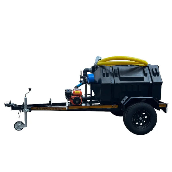 Honey sucker  1000l Horizontal trailer unbrake