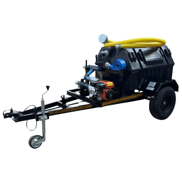 Honey sucker trailer 1000l - Horizontal unbrake