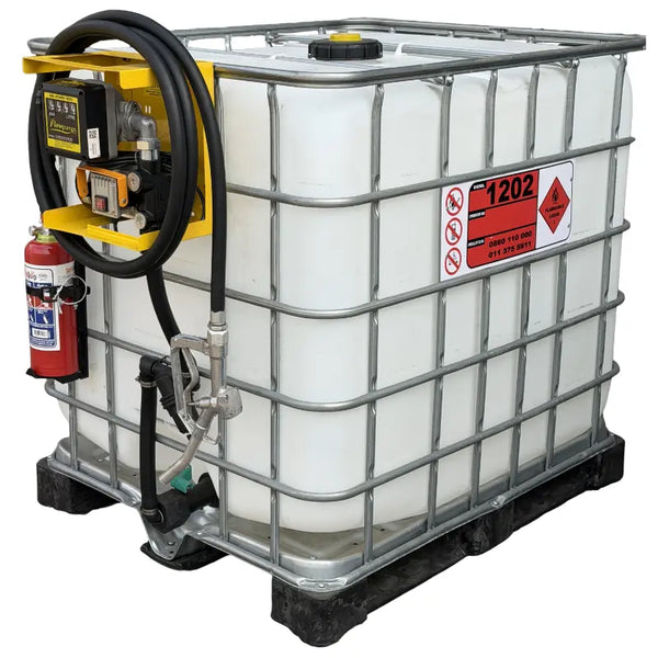 Diesel bowser 1000l flowpump Flowbin™ unit 60lpm-220v