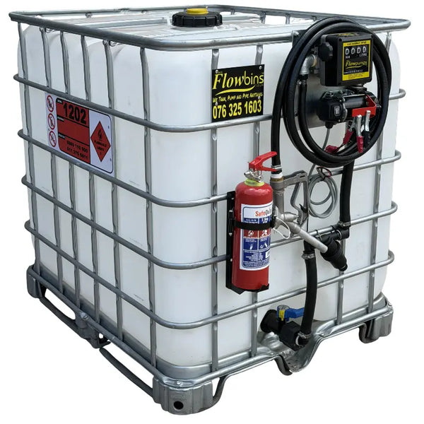 1000l fowbin Diesel Bowser bakkie skid unit