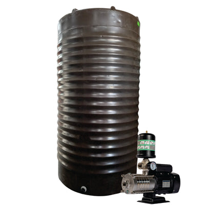 1000l Slim tank and 1.5kw Intelli VSD Booster pump