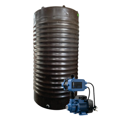 1000l Slim tank and 0.37kw Peripheral Econo Booster pump Combo