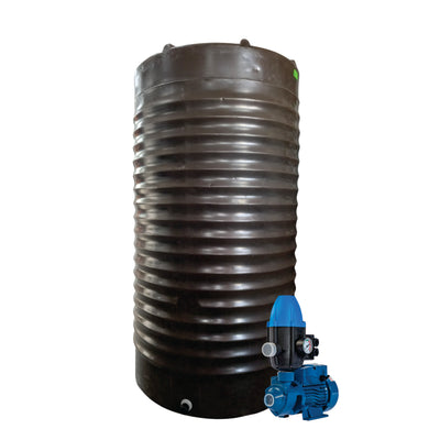 1200l Slim water tank and 0.37kw water pump and controller