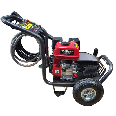 186 Bar High Pressure washer Petrol driven Rato engine Trolley 