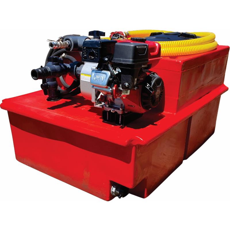 650l Fire Fighter 2.5bar-1-outlet bakkie sakkie unit - Flowbins