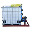 2.8bar water bowser 1000l Flowbin skid