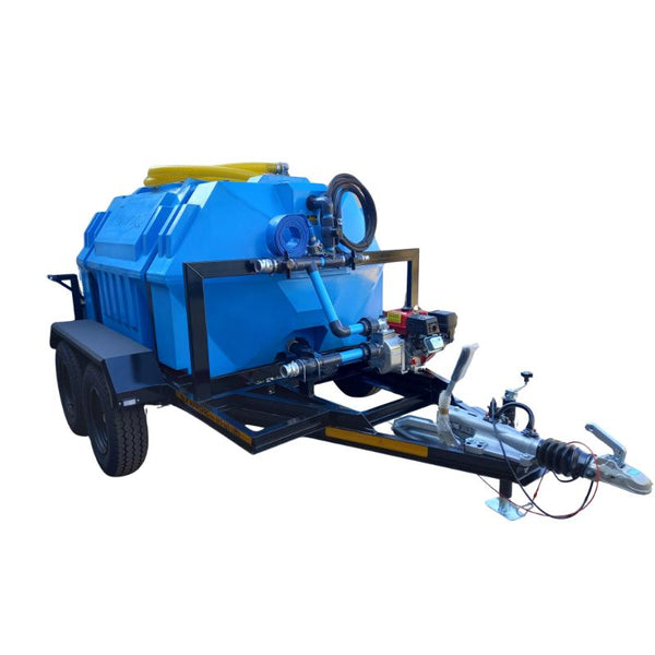 2000l Water Bowser Trailer 2.8bar-Exec Braked