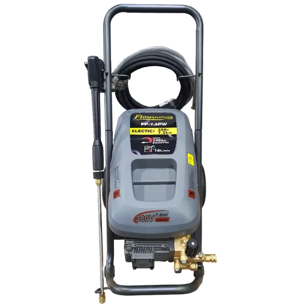 200bar 7.5Kw - (380v) High Pressure pressure flowpump trolley