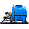 Diesel electric start - 241bar high pressure washer bakkie skid unit