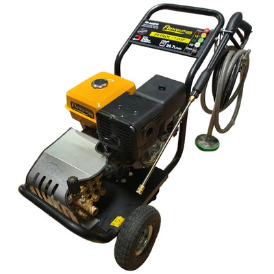 13hp - 248 bar petrol driven high pressure washer trolley unit