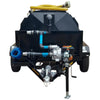2500l Honey sucker trailer Horizontal braked-unit