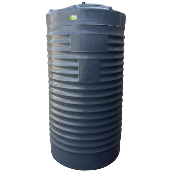 Grey 1200L Slim Water Tank