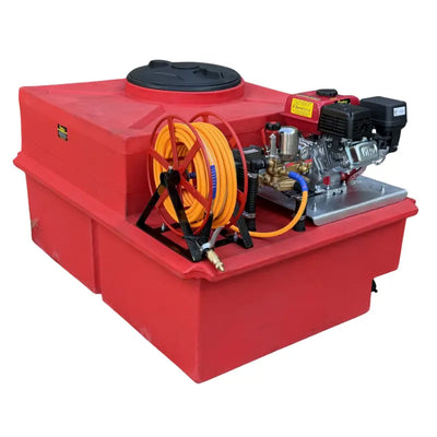 35bar direct drive 650lt fire fighter step tank bakkie sakkie unit