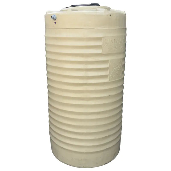 Beige 1200L slim vertical Water Tank