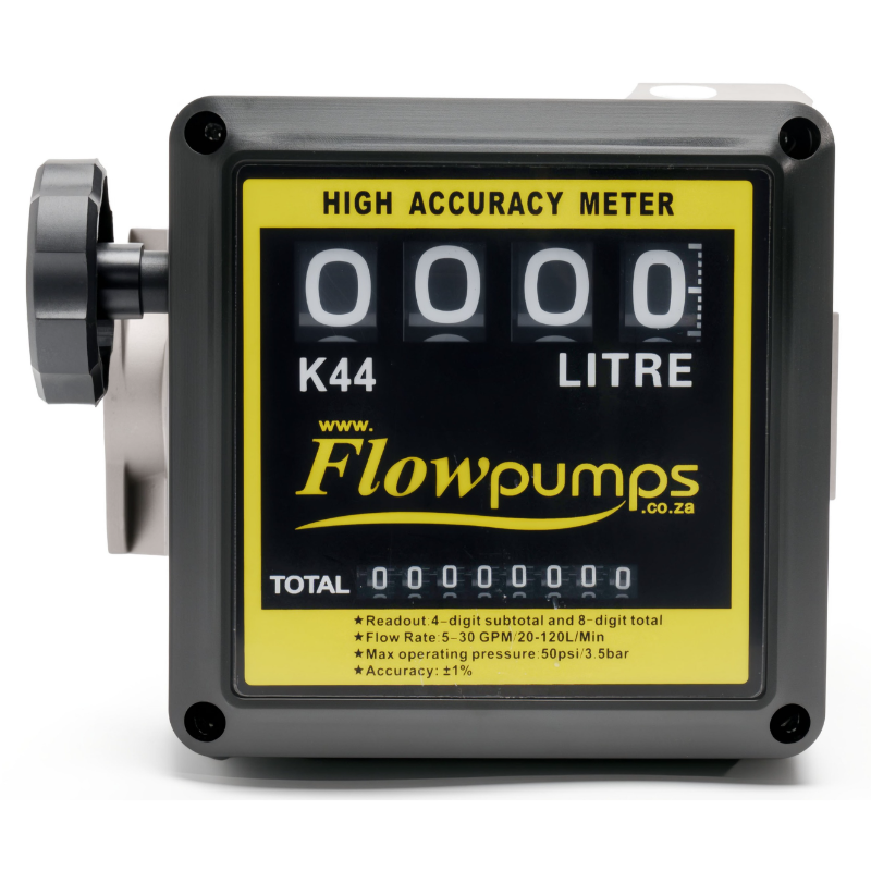 K44 - 4 Digit Flow meter Flowpumps - Flowbins