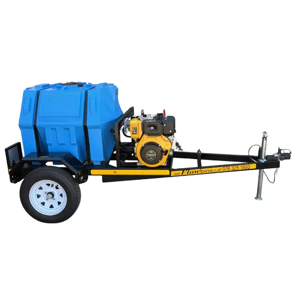 500L Jetting trailer diesel unit