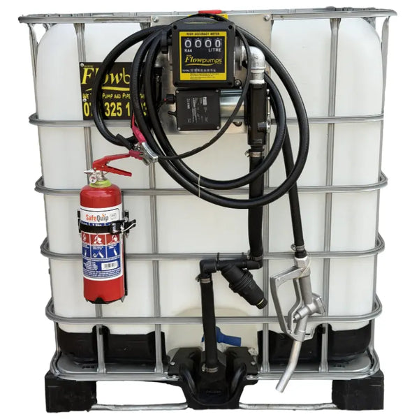 1000L Flowbin™ Diesel bowser  56lpm 12v  unit