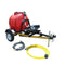 650l Water Bowser trailer 7bar-1 outlet unbraked unit