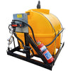 650l Diesel bowser 40lpm-12v-basic horizontal unit