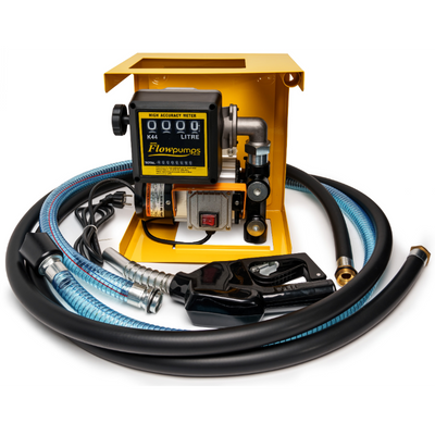 60lt Diesel pump kit with auto stop nozzle