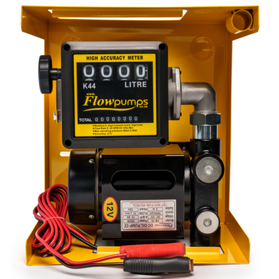 70lpm Diesel Pump Kit 12v with auto stop nozzle in Pump case