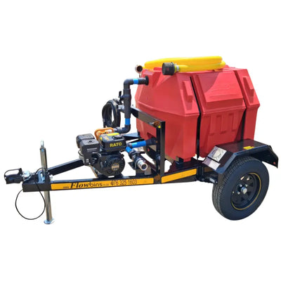 500lt fire fighter trailer unit - 7bar