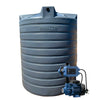 Water tank combo basic: 10 000l water tank & 0.37 Econo Booster pump kit