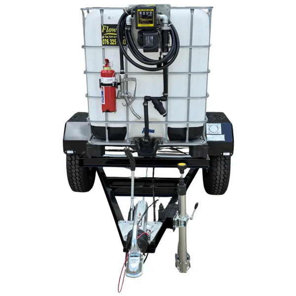 1000l Braked Diesel tariler 72lpm 220v