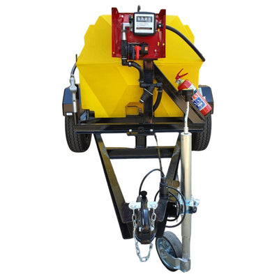 1000l Diesel trailer 40lpm-12v-exec horizontal unbraked