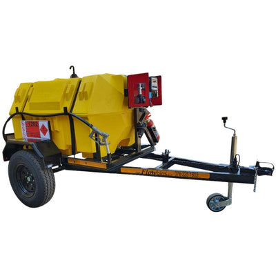1000l Diesel trailer 40lpm-12v-exec horizontal unbraked