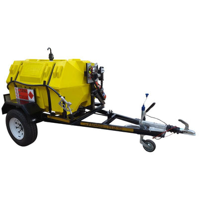 Flowpump 50lpm - 1500l diesel trailer