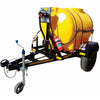 1000l Diesel trailer 40lpm-12v-basic horizontal unbraked