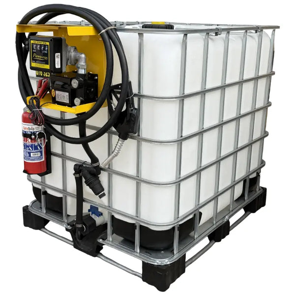 1000l Flowbin™ Diesel bowser with Auto Stop Nozzle
