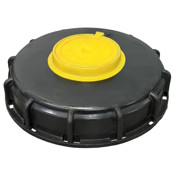 Clean 225mm used Vented Lid With Broken Breather Cap Flowbin™ Lid 