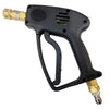 High pressure Black hand gun with quick release fittings